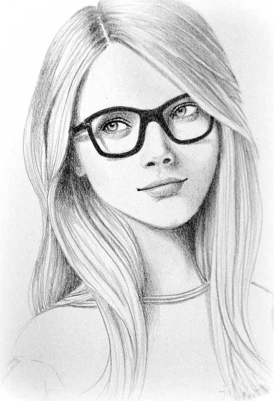Girl Sketch Drawing Art - Drawing Skill-saigonsouth.com.vn